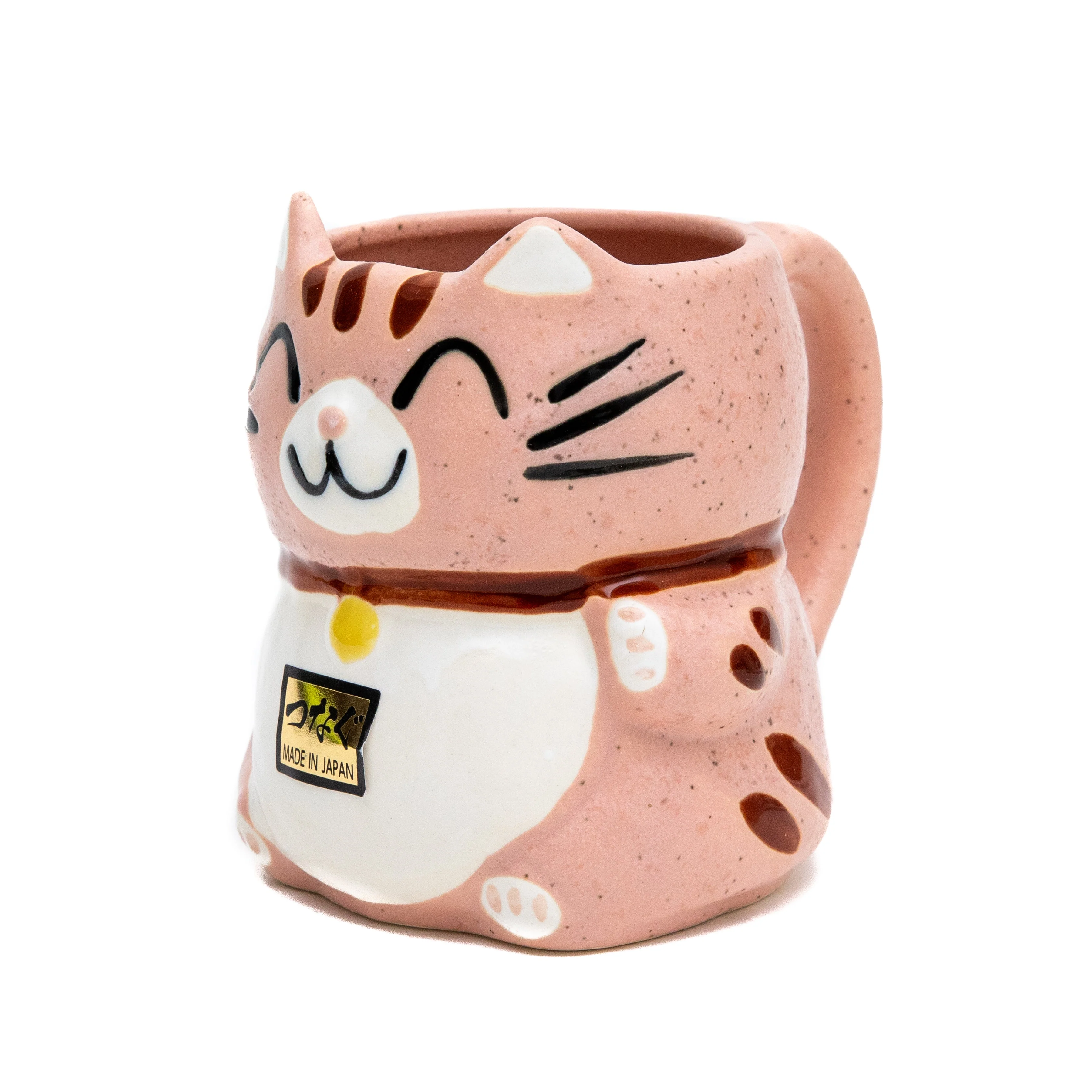 12cm Beckoning Cat Porcelain Mug - Image 2
