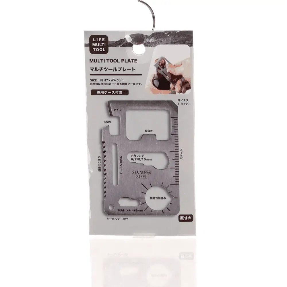Stainless Steel Multi-Purpose Tool Plate with Case - Image 10