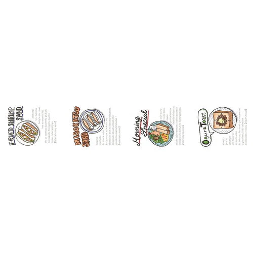 Nagoya Cafe Washi Masking Tape YJN-43 - Image 3