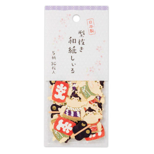 NB Co 30pcs Sumo Wrestling Sticker Flakes 5564109 - Image 2