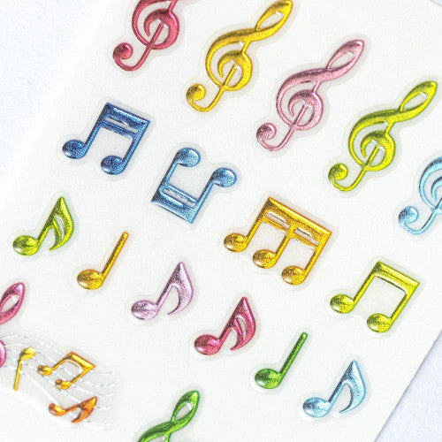 NB Co Music Notes Stickers 3014136 - Image 3