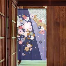 Japanese Style Kisshouka Noren Curtain - Image 2