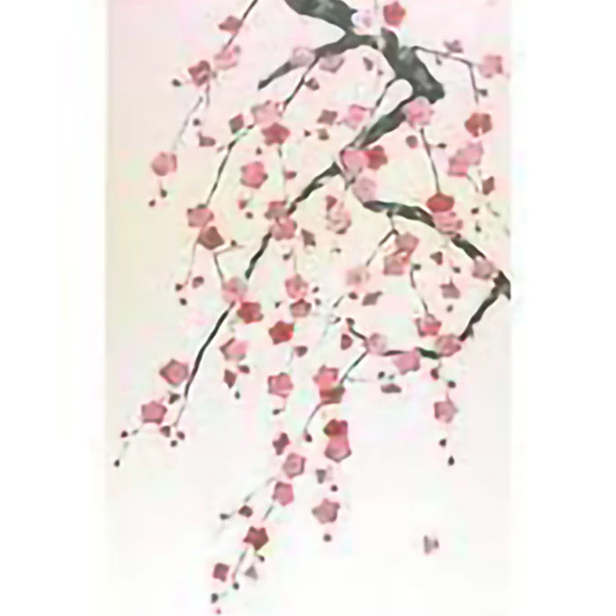 Japanese Style Weeping Plum Tree Noren Curtain - Image 2