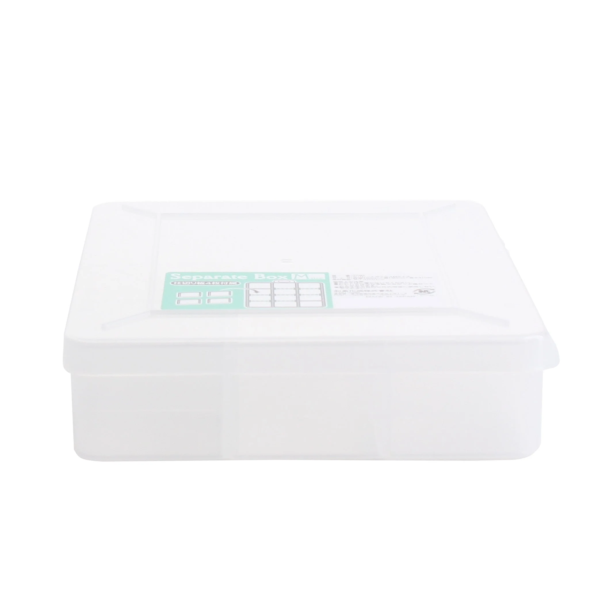 Clear Organizer with Lid and Compartments - Image 5