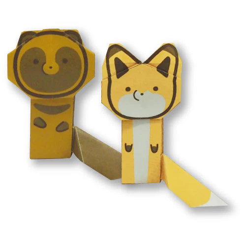 Toyo Tanuki to Kitsune Origami Paper - Image 3