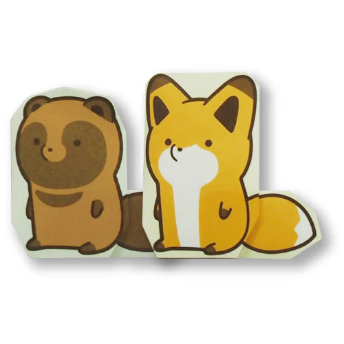 Toyo Tanuki to Kitsune Origami Paper - Image 4