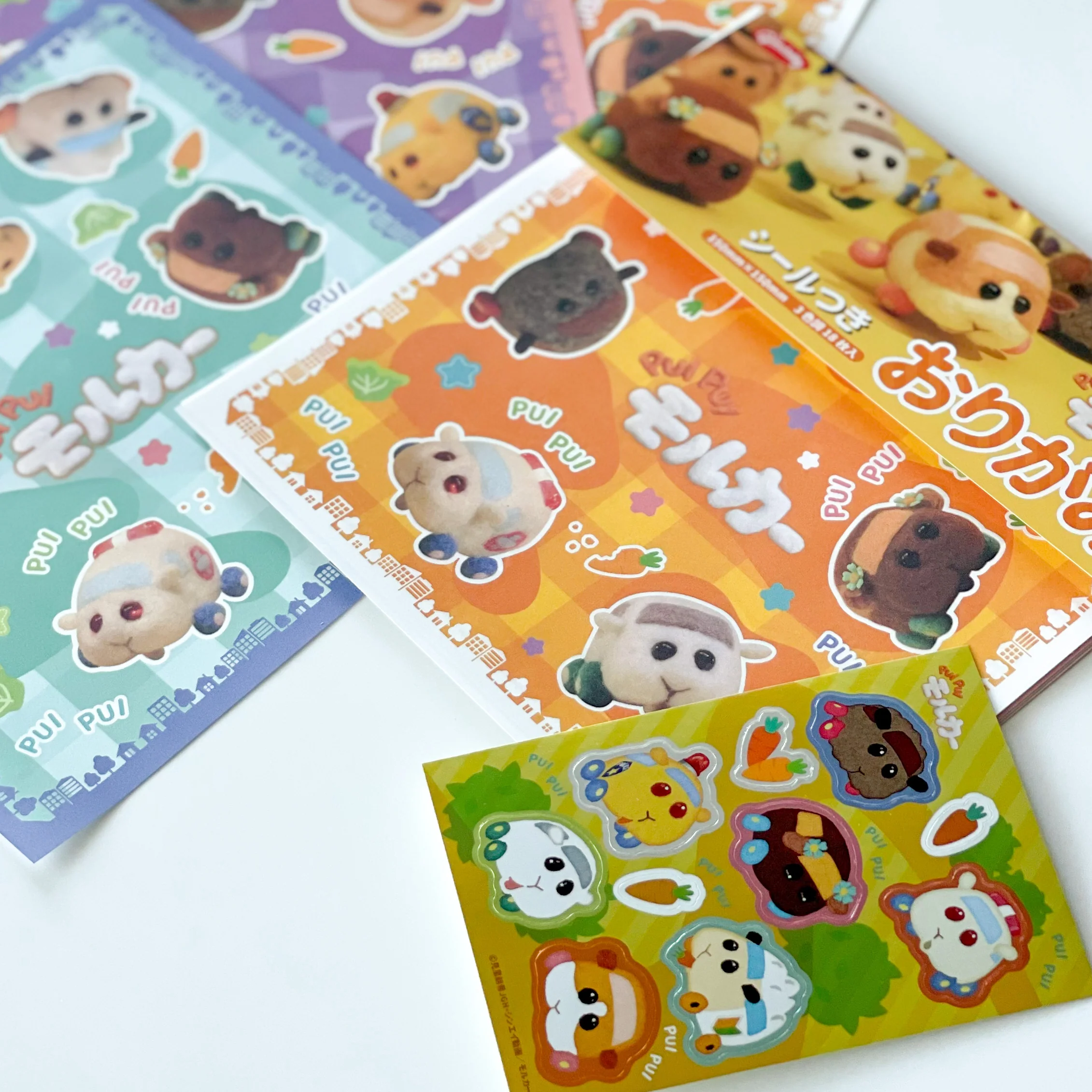 Animal Ice Cream Origami Paper with Stickers - Image 4