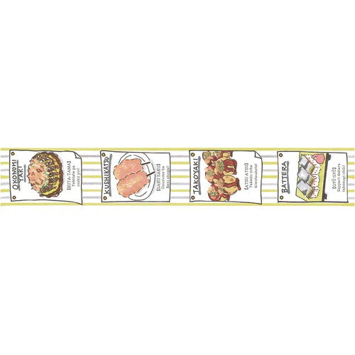 Osaka Food Washi Masking Tape YJ3-11 - Image 3