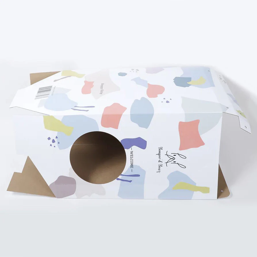 Pet Scratcher House (Pastel) - Image 3