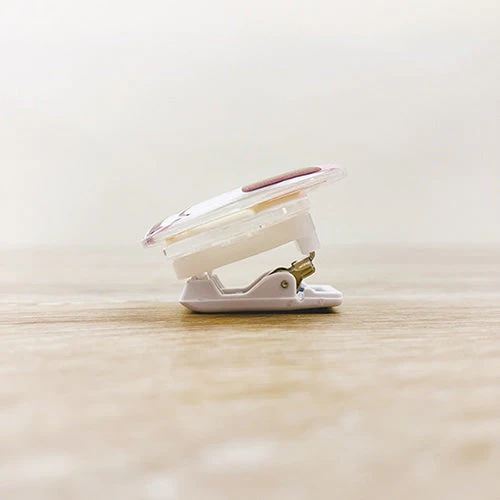 Pine Book 2pcs Shoebill 360rotation 2-Way Clear Acrylic Clips - Image 2