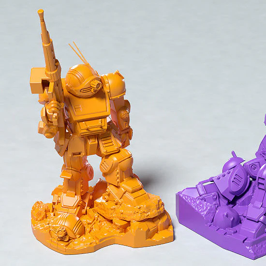 Plamax MF-60 Scopedog Hoono no Sadame/Itsumo Anata Ga Model Kit - Image 3