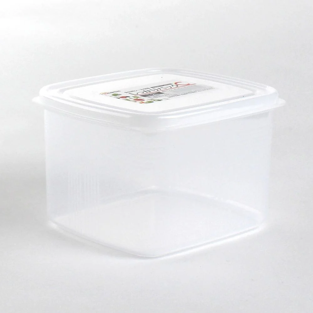 Plastic Food Container (Microwavable/Round/CL/14.2x12.6x9.3cm / 1.2L) - Image 2