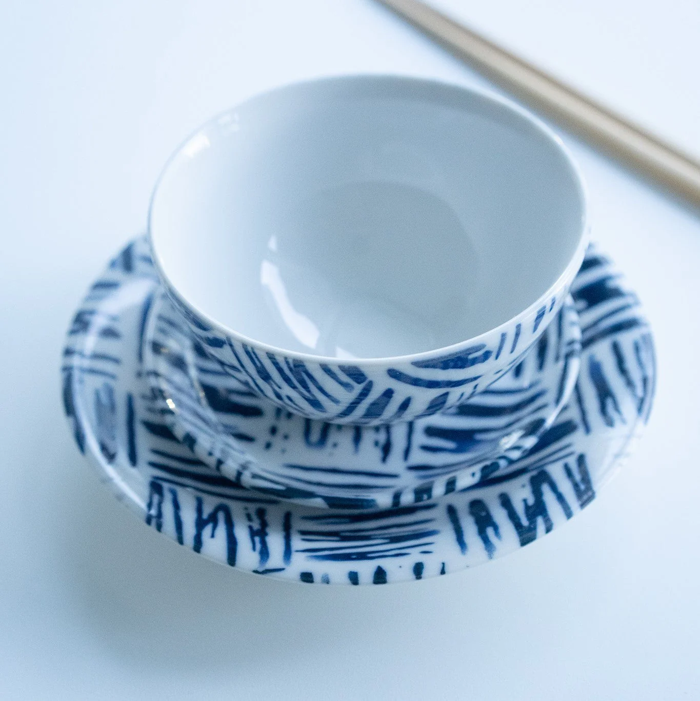 Large Ceramic Lined Plate - Image 3