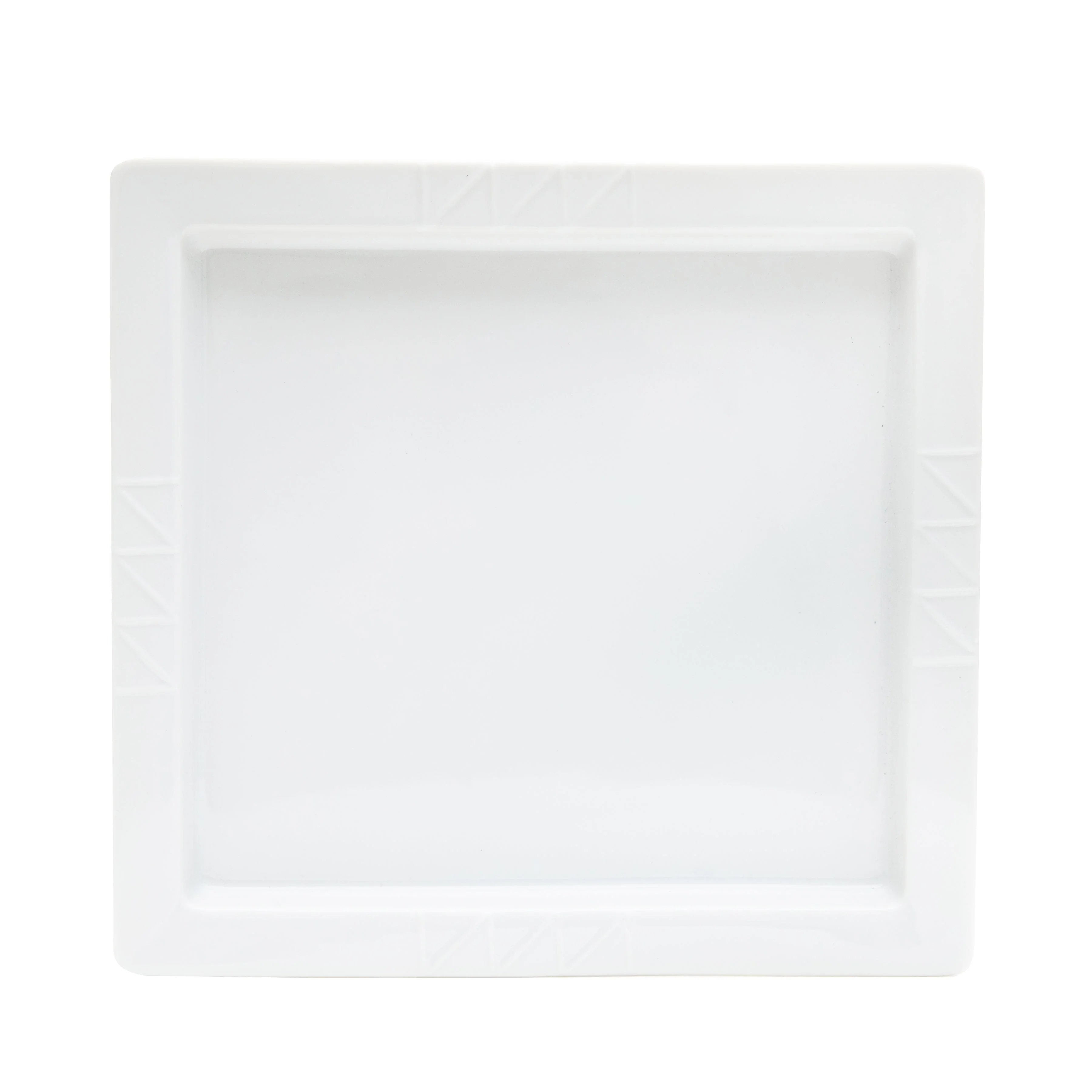 Large Rectangular Rim Porcelain Plate - Image 2