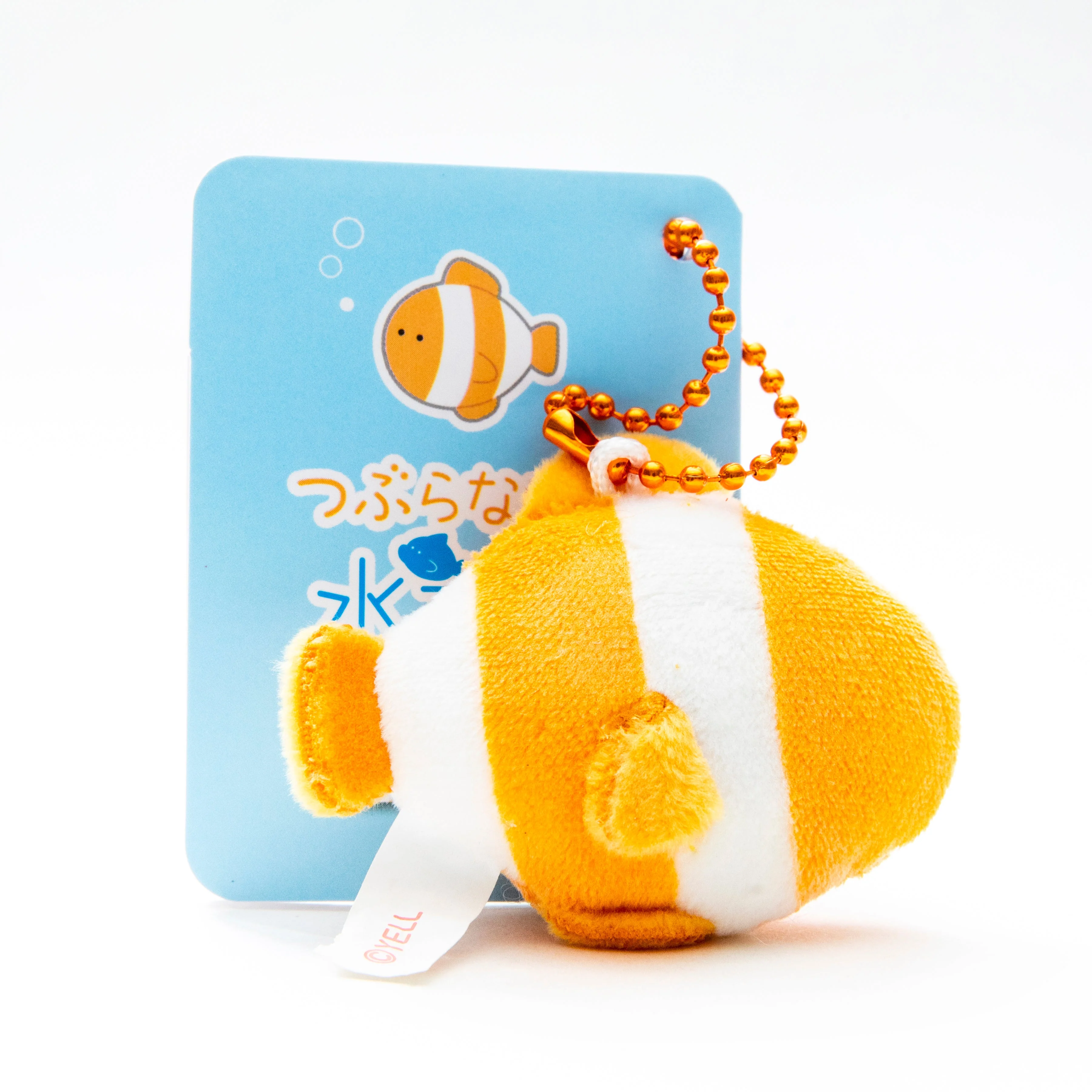 Mini Plushie Key Chain Clownfish - Image 3