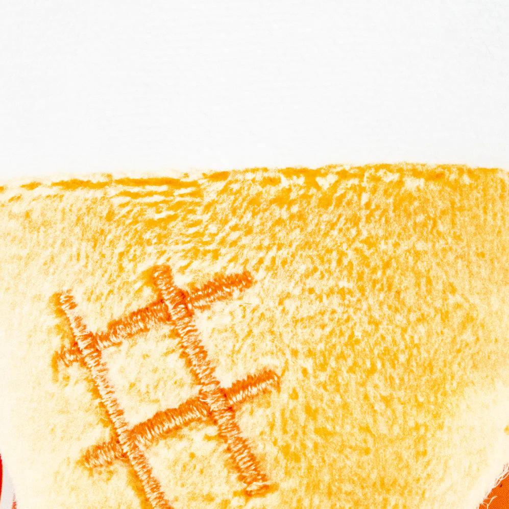 Plushie Key Chain Cute Eyes Fast Food Vanilla Soft Serve - Image 2