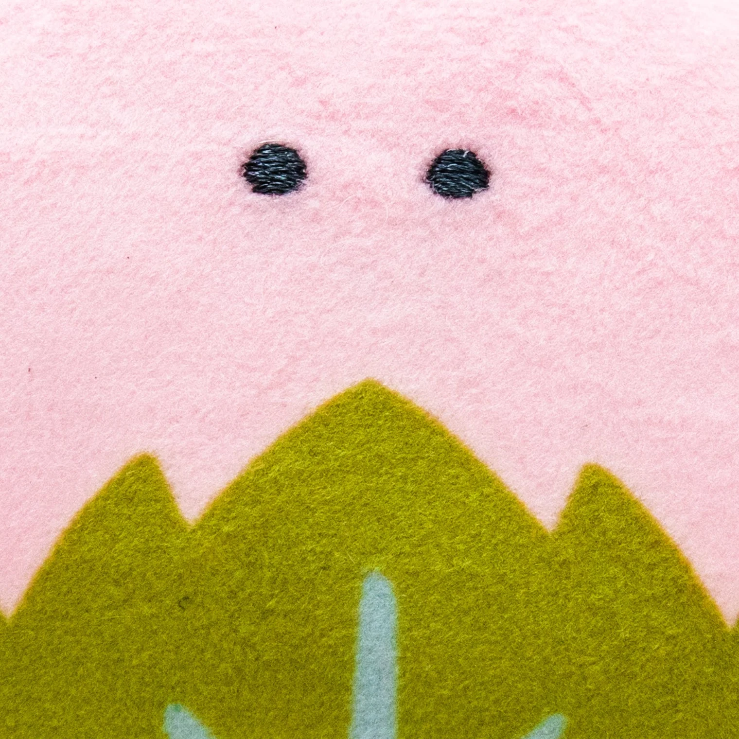 Plushie Key Chain Cute Eyes Sweets Shop Sakura Mochi - Image 2