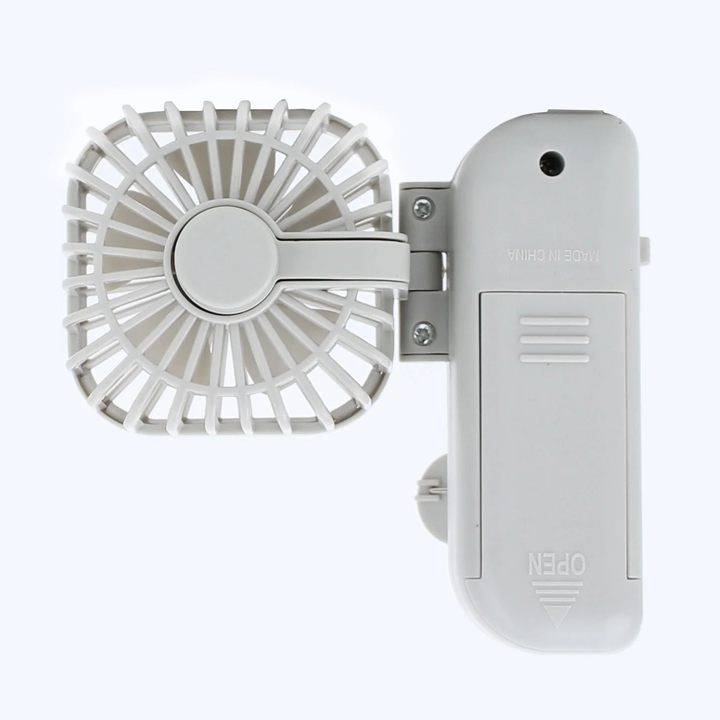 Portable Fan with Clip (Grey) - Image 2