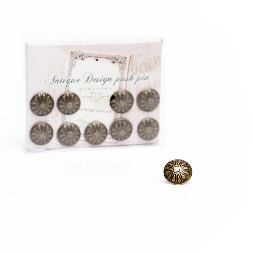 Push Pins (Golden/10pcs) - Image 4