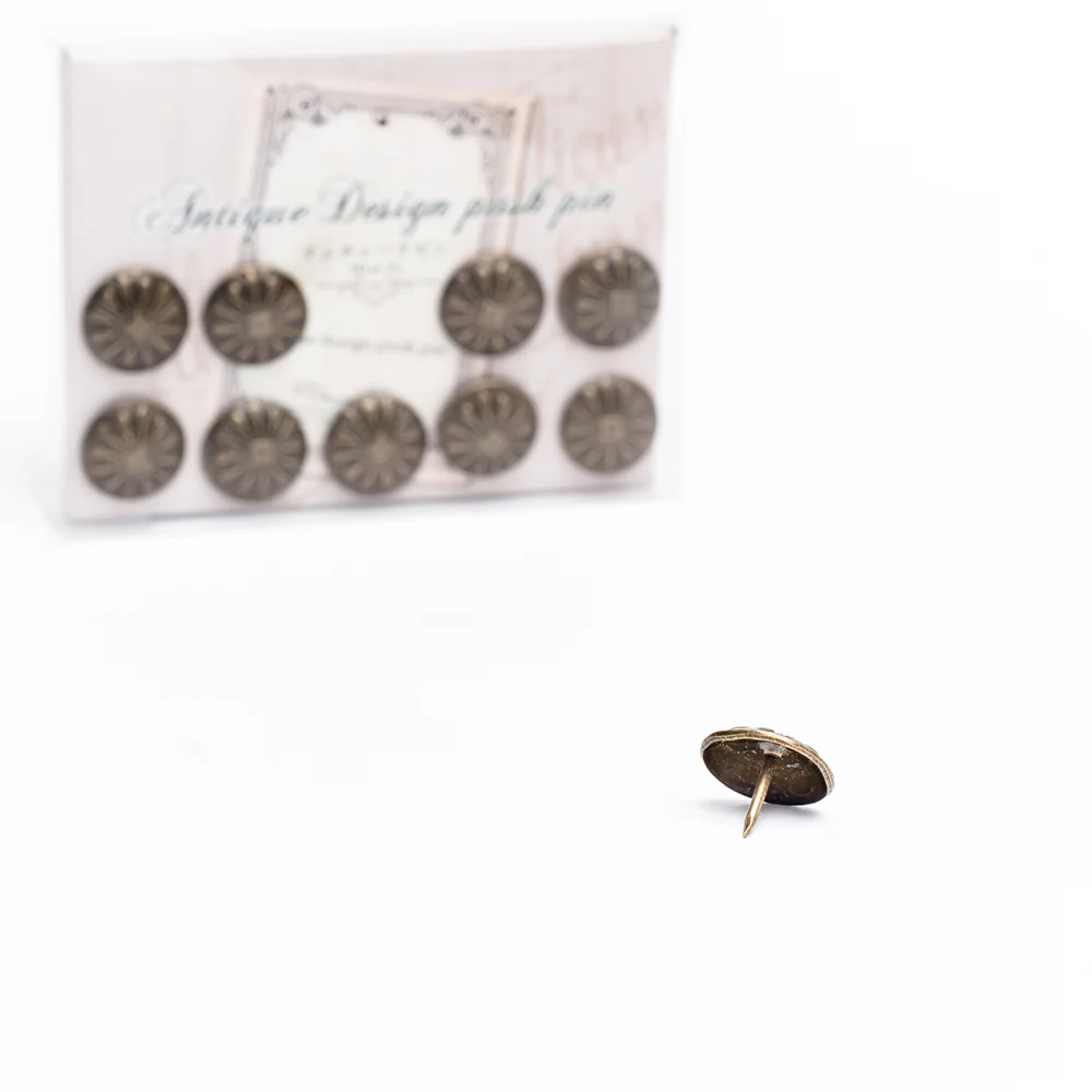 Push Pins (Golden/10pcs) - Image 5