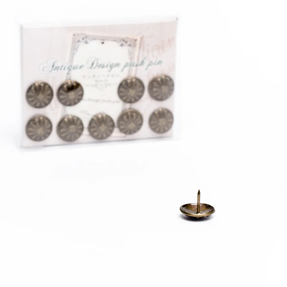 Push Pins (Golden/10pcs) - Image 6
