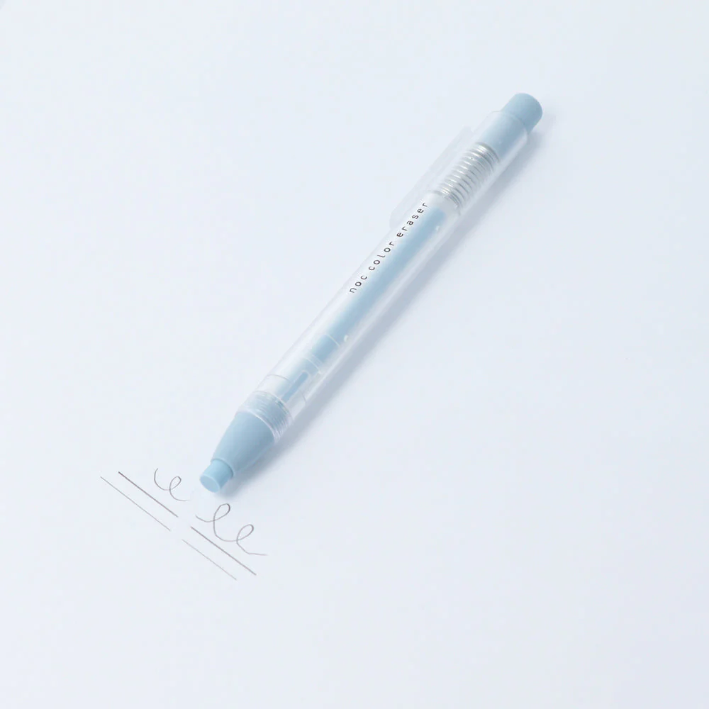 Sun-Star noc color eraser Translucent Barrel Retractable Eraser - Image 12