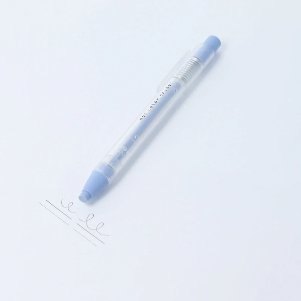 Sun-Star noc color eraser Translucent Barrel Retractable Eraser - Image 20