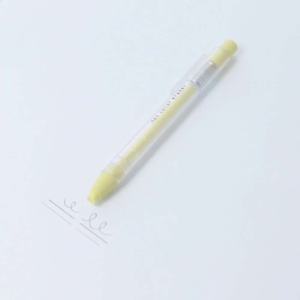 Sun-Star noc color eraser Translucent Barrel Retractable Eraser - Image 24