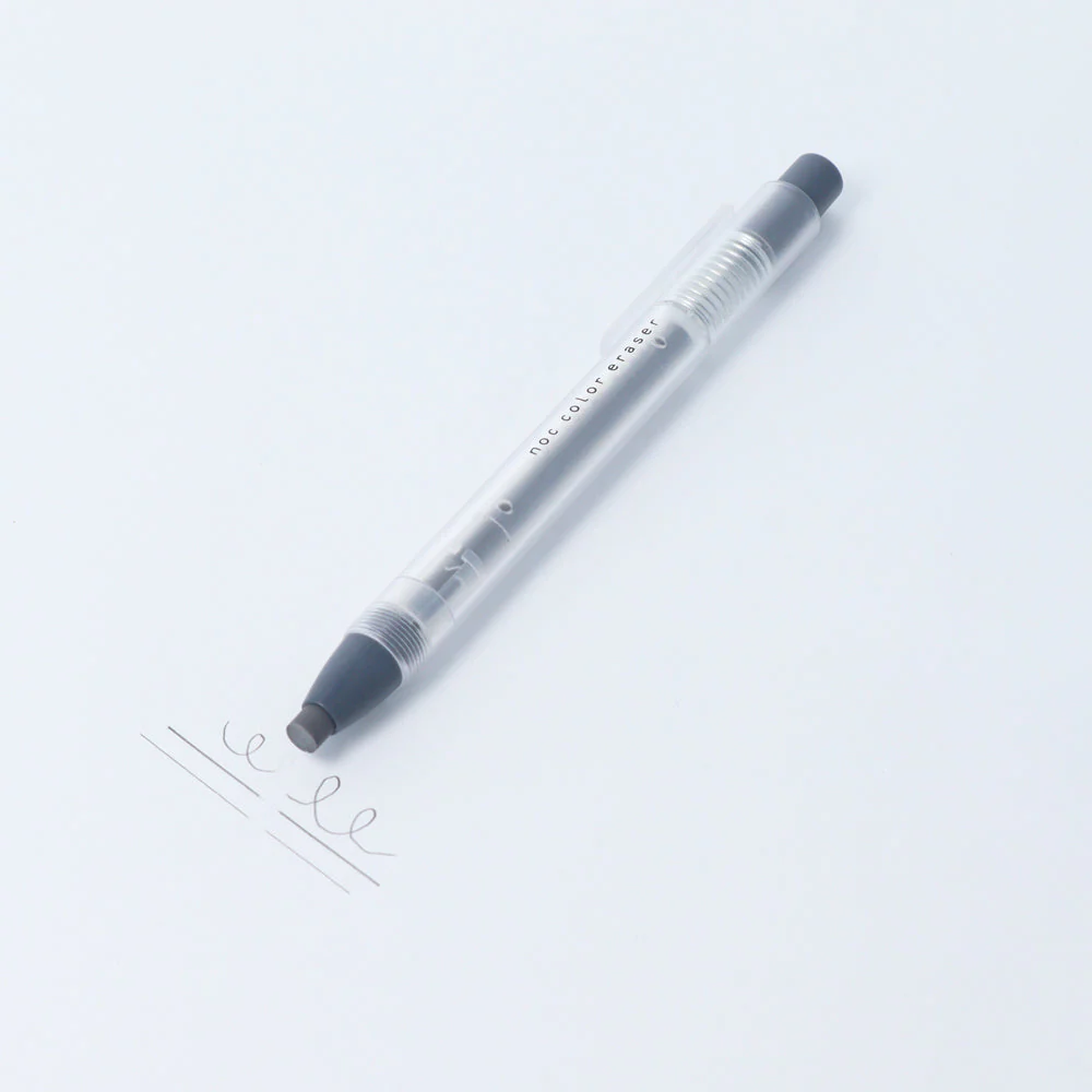 Sun-Star noc color eraser Translucent Barrel Retractable Eraser - Image 4