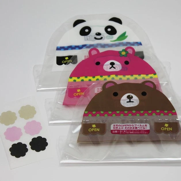 Kokubo Panda or Bunny or Bear Die-cut Rice Ball Wrapper (6pcs)