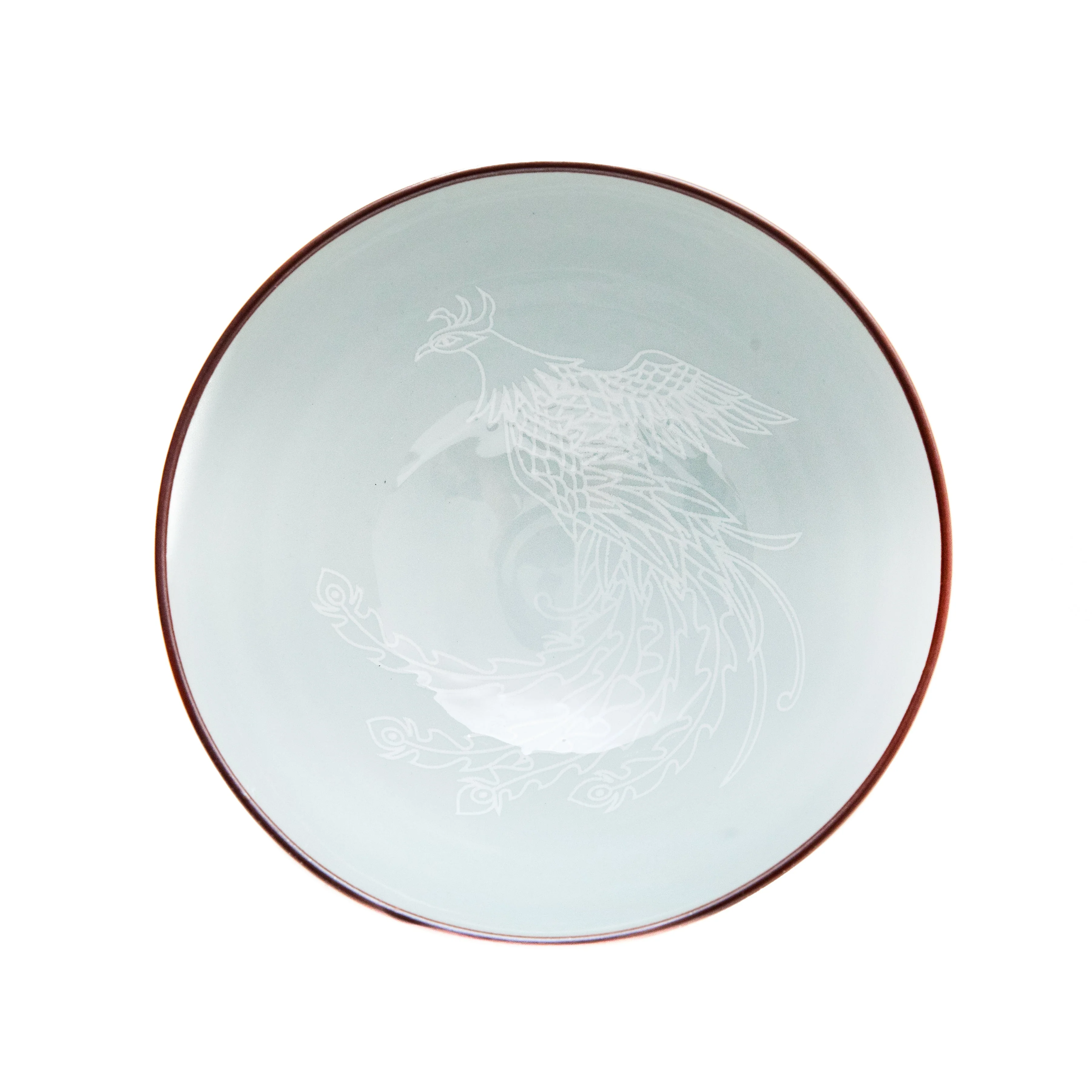 12.2cm Phoenix Porcelain Rice Bowl  L - Image 2