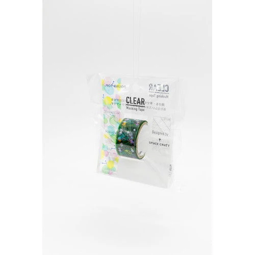 Round Top Washi Masking Tape Clear Washi Masking Tape Butterfly - Image 2