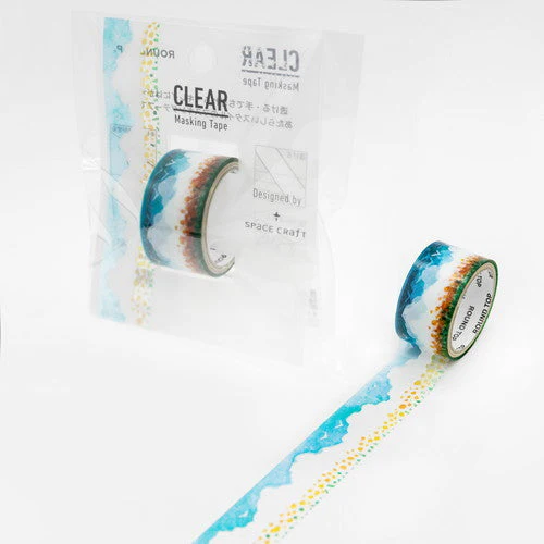 Round Top Washi Masking Tape Clear Washi Masking Tape Butterfly - Image 6