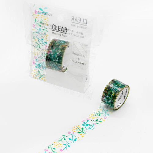 Round Top Washi Masking Tape Clear Washi Masking Tape Butterfly - Image 8