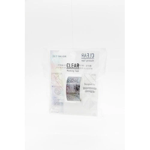 Round Top Washi Masking Tape Clear Washi Masking Tape Flower Decoration - Image 3