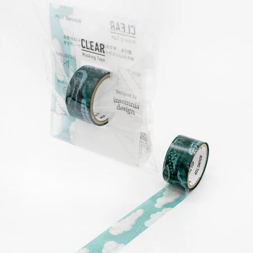Round Top Washi Masking Tape Clear Washi Masking Tape Flower Decoration - Image 8