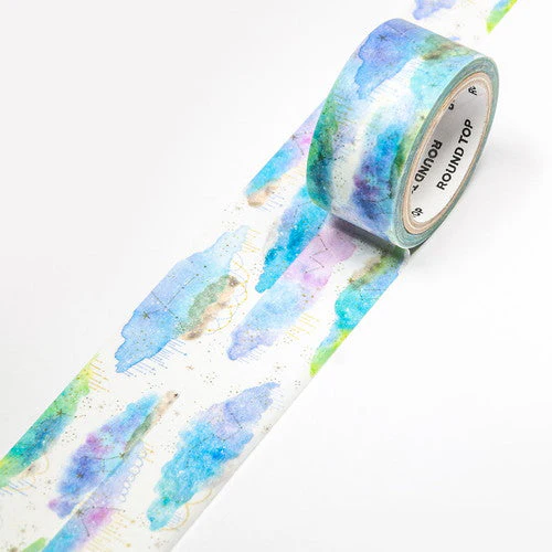 Round Top Washi Masking Tape Insomnia Design Iroarare - Image 7