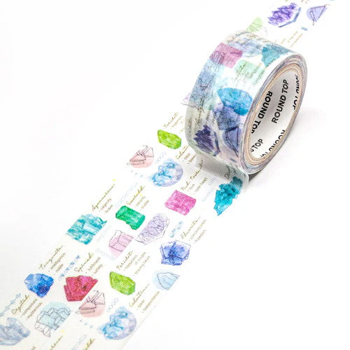 Round Top Washi Masking Tape Insomnia Design Iroarare - Image 8