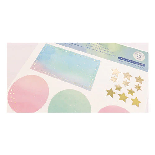 Ryuryu Letter Sticker Skyscape Message Sticker Rainbow YGSS01 - Image 3