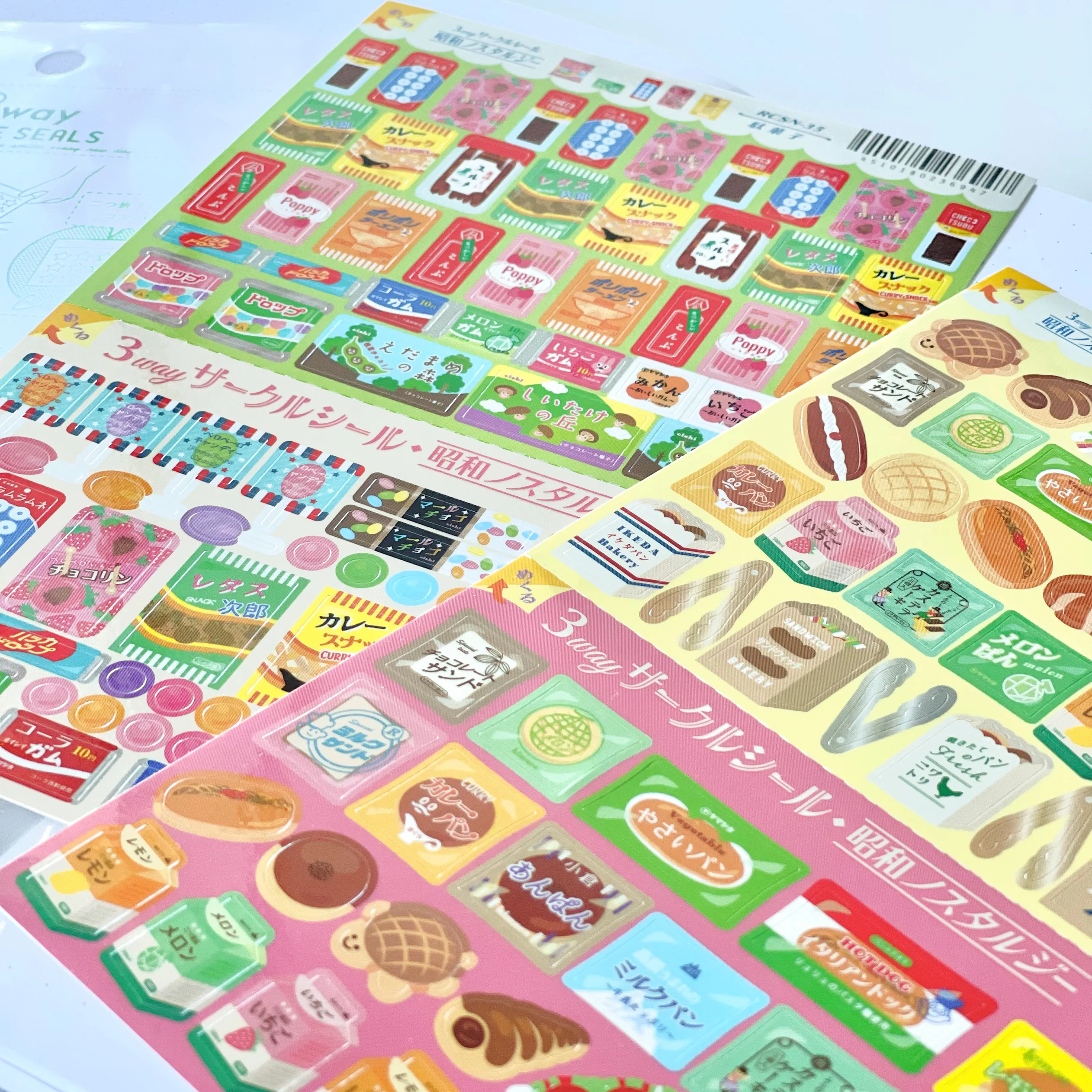 Ryuryu Snacks 3-Way: Separate, Stick & Stack Stickers RCSN35 - Image 2