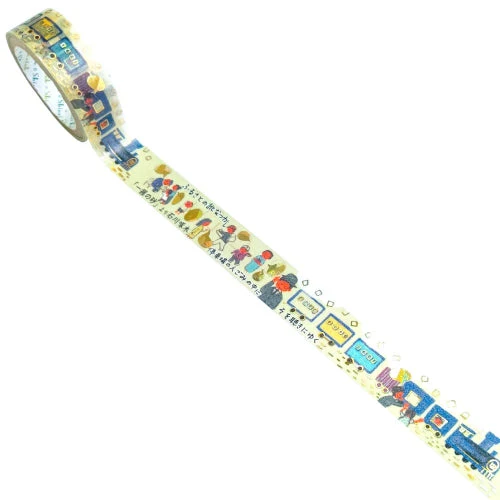 Seal Do Ishiwaka Takuboku: Hitonigirino Suna Washi Masking Tape ks-dt-10180 - Image 2