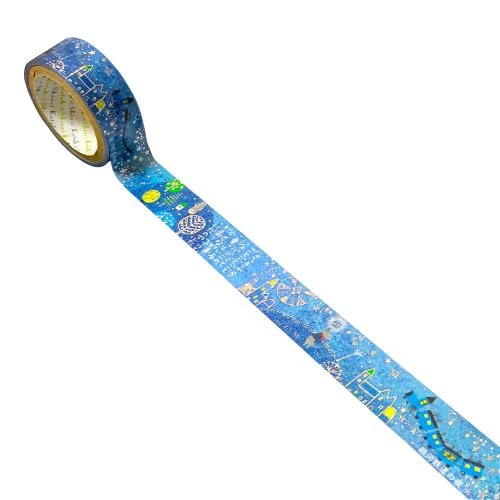 Seal-Do Kirapika Night On The Galactic Railroad III Washi Masking Tape - Image 2