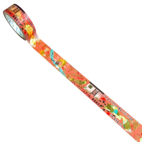 Seal Do Niimi Nankichi: Gongitsune Washi Masking Tape ks-dt-10182 - Image 2