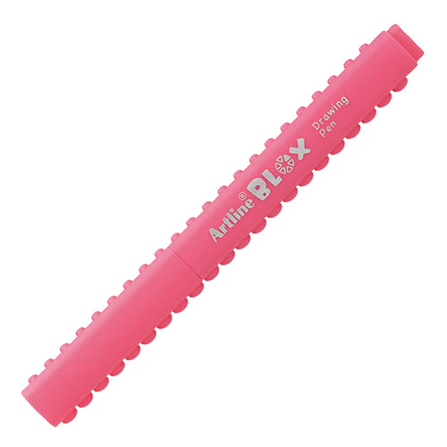 Shachihata Artline Blox Purple 0.4 mm Water-based Ink Highlighter - Image 17