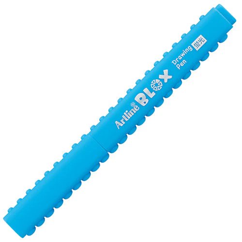 Shachihata Artline Blox Purple 0.4 mm Water-based Ink Highlighter - Image 4