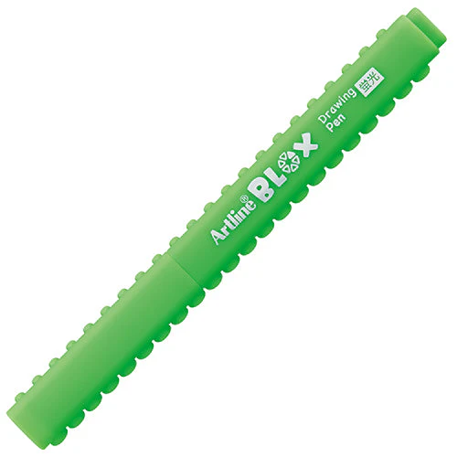 Shachihata Artline Blox Purple 0.4 mm Water-based Ink Highlighter - Image 6