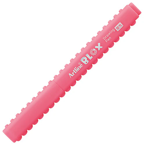 Shachihata Artline Blox Purple 0.4 mm Water-based Ink Highlighter - Image 7