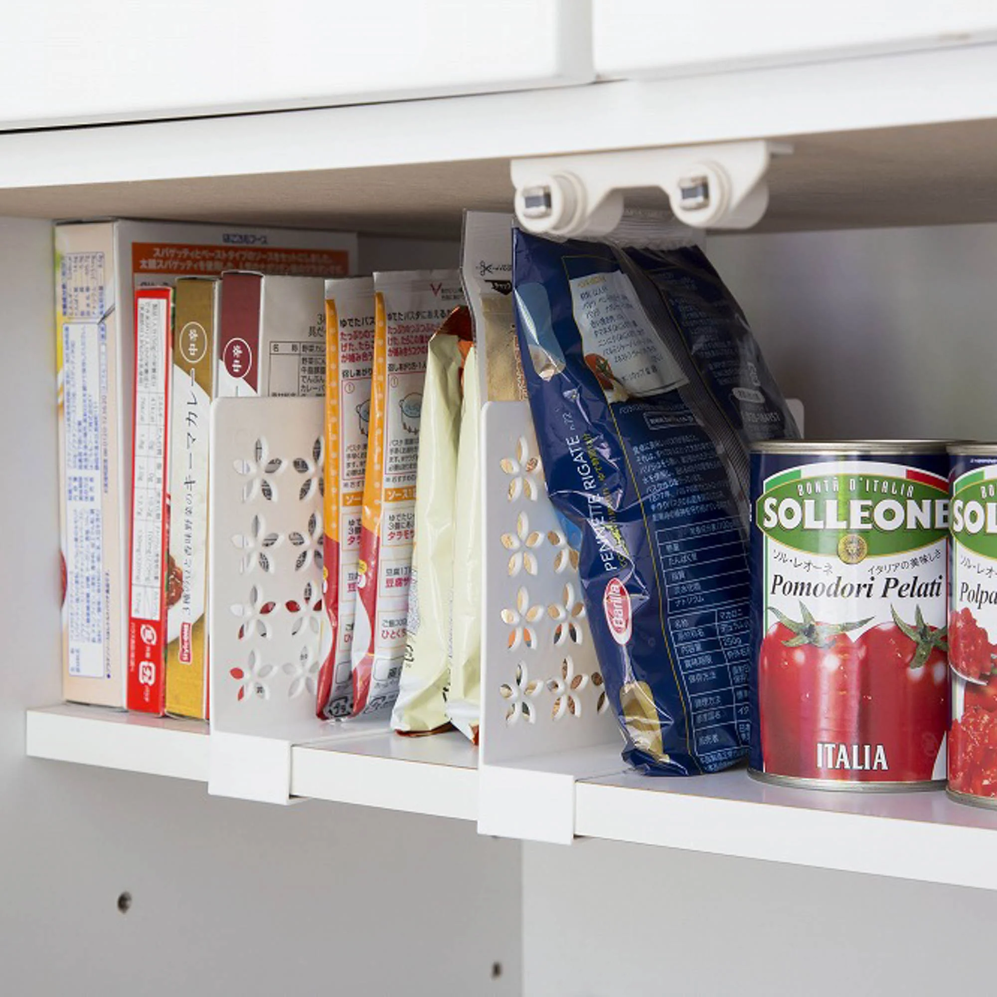 Kokubo Shelf Divider (Cabinet 1-1.8cm/Flower/WT/12x19cm) - Image 2