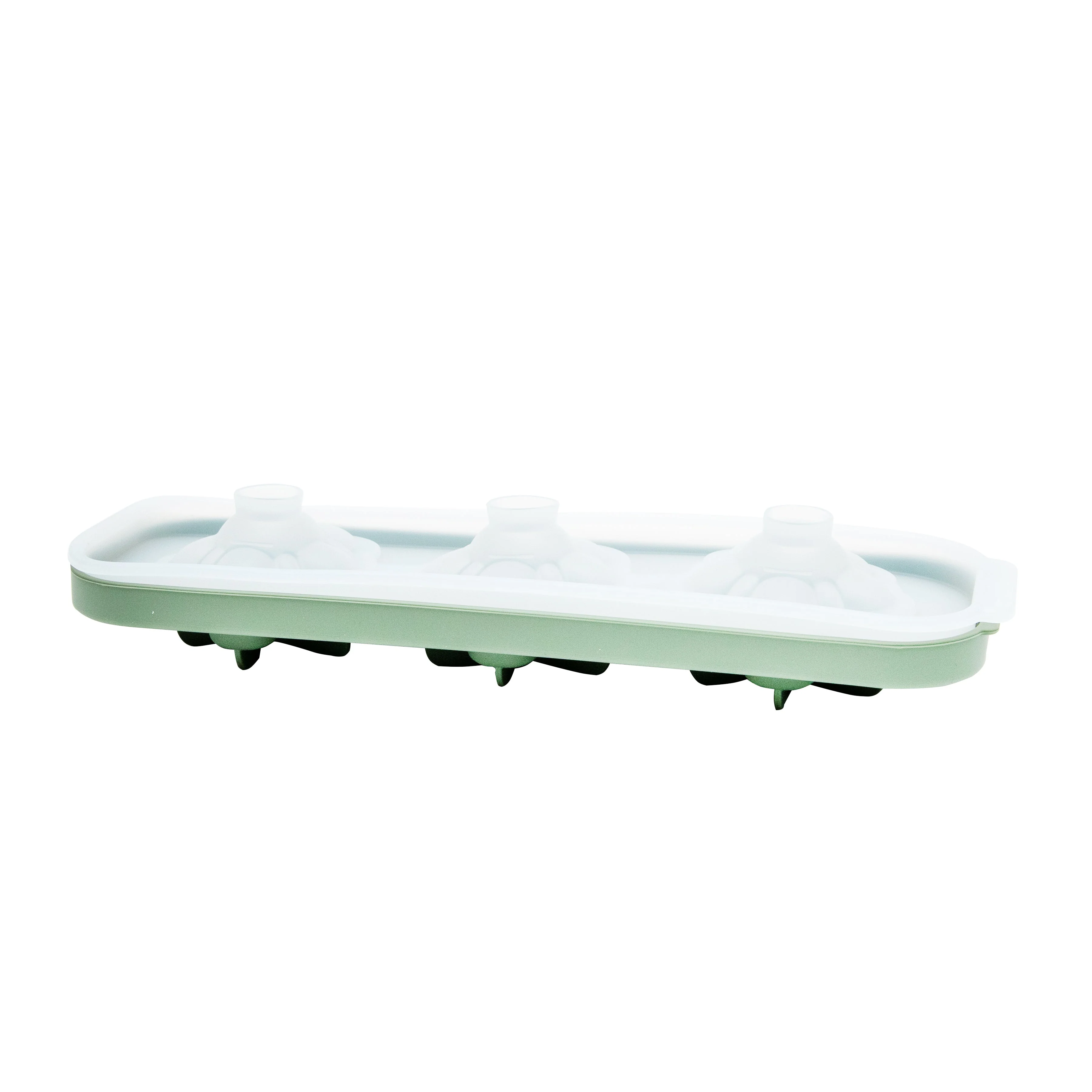 Silipot Silicone Flower Ice Tray Sage Green - Image 3