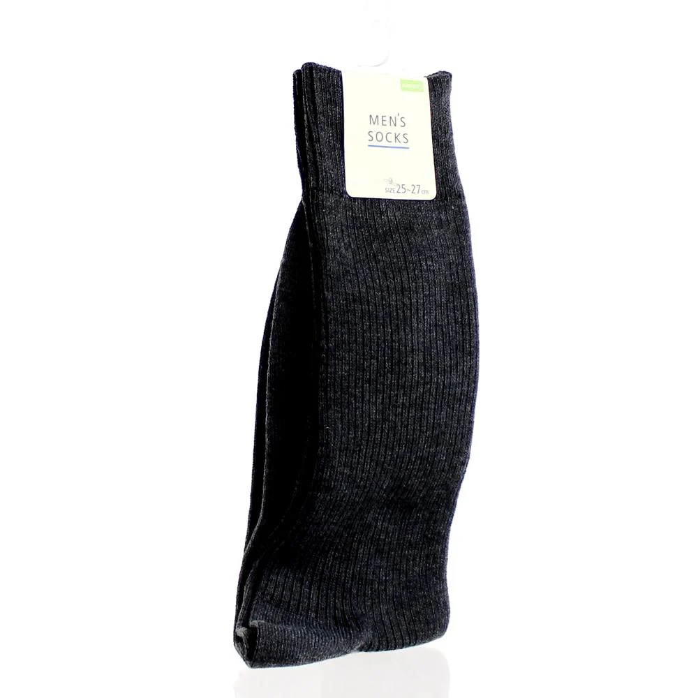 Men Rib Knit Socks (25-27cm) - Image 3